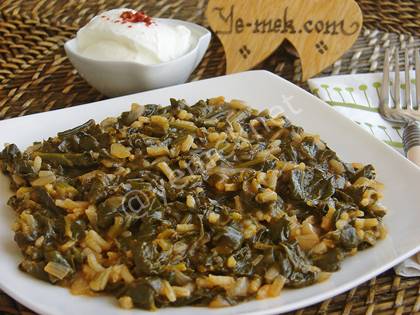 Zeytinyağlı Ispanak